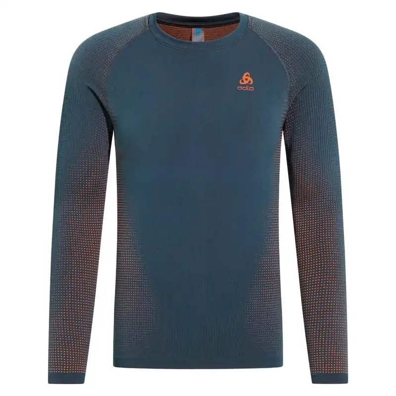 Pouze Dnes Odlo BL TOP crew neck l/s PERFORMANCE WARM EC (Purpurová) - Pánské termo prádlo Endorphin Republic