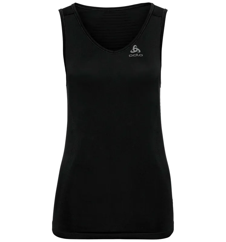 Odlo Performance X-light V-Neck Base Layer Singlet (Černá) - Dámské funkční tílko Endorphin Republic Zlevněný