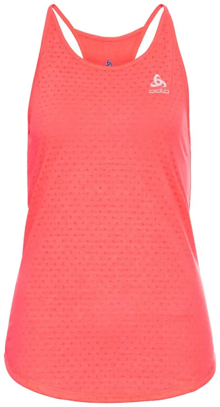 Odeslání Ihned Odlo RUN EASY LINENCOOL tank (Bílá) - Dámské běžecké tílko Endorphin Republic