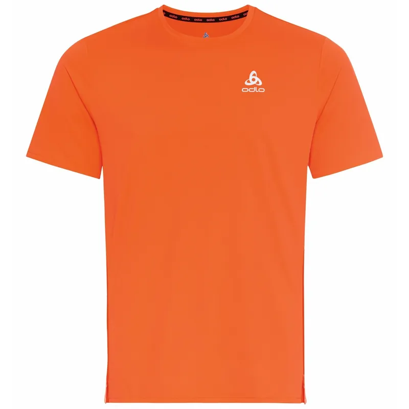 Nejlepší Cena Odlo T-shirt s/s crew neck ZEROWEIGHT CHILL-T (Oranžová) - Pánské běžecké triko Endorphin Republic