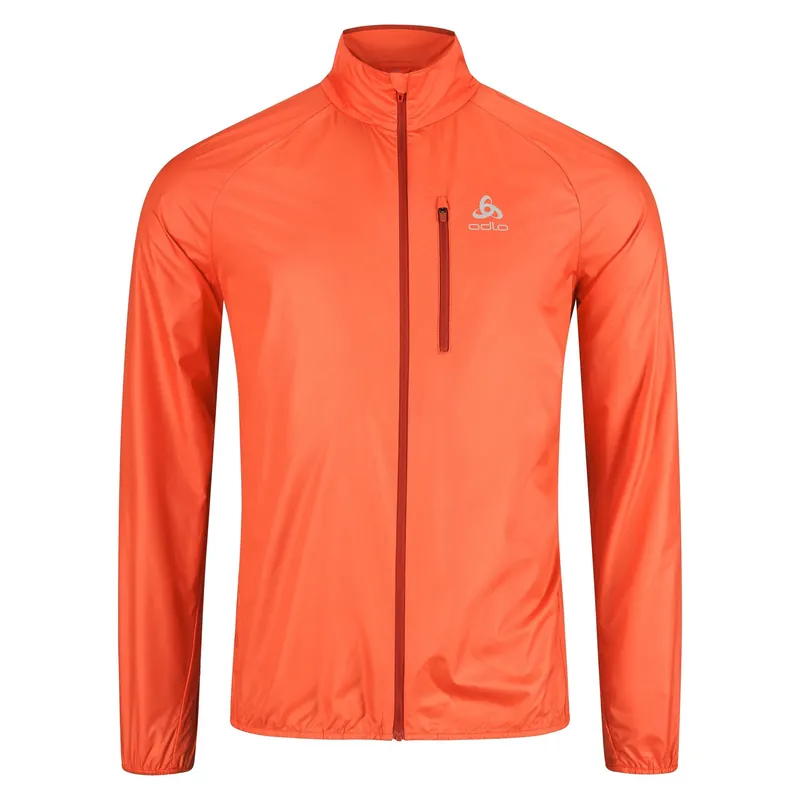 Odlo Jacket ZEROWEIGHT (Oranžová) - Pánská běžecká bunda Endorphin Republic Originální
