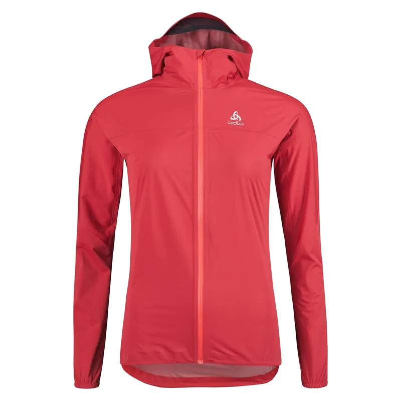 Odlo Jacket ZEROWEIGHT WATERPROOF (Červená) - Dámská běžecká bunda Endorphin Republic Novinka