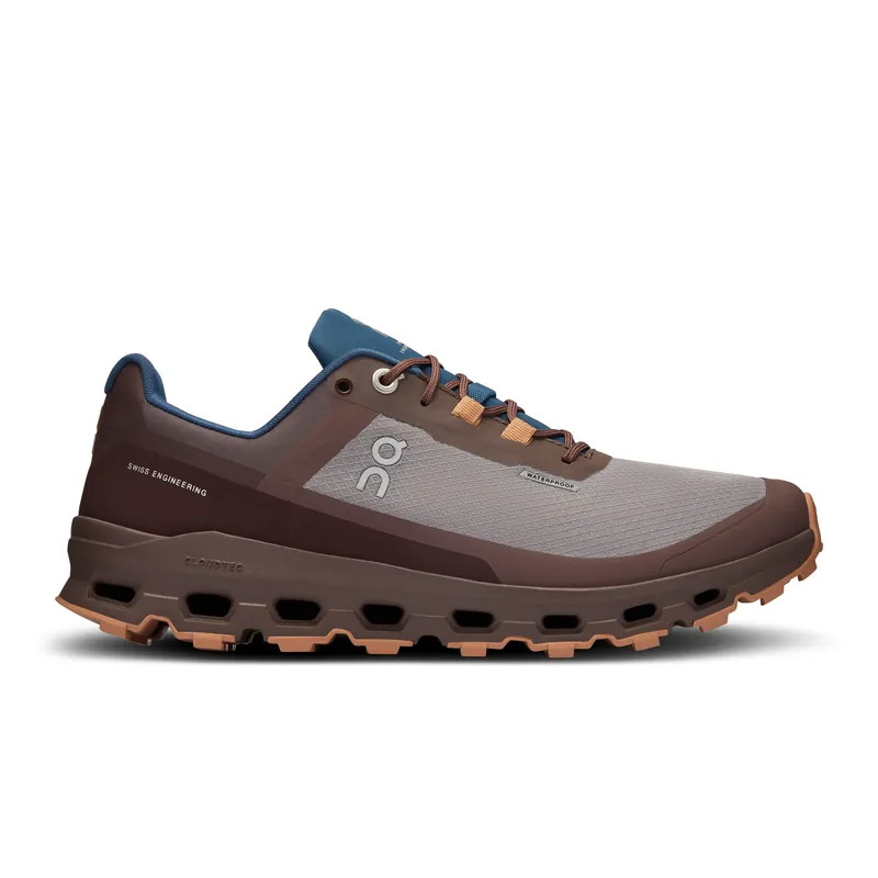 ON Cloudvista Waterproof (Červená) - Dámské běžecké boty Endorphin Republic Cenově Výhodný