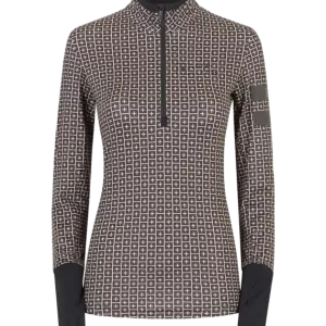 One More Turtleneck With Half Zip (Černá) - Dámská základní vrstva Endorphin Republic Super Cena