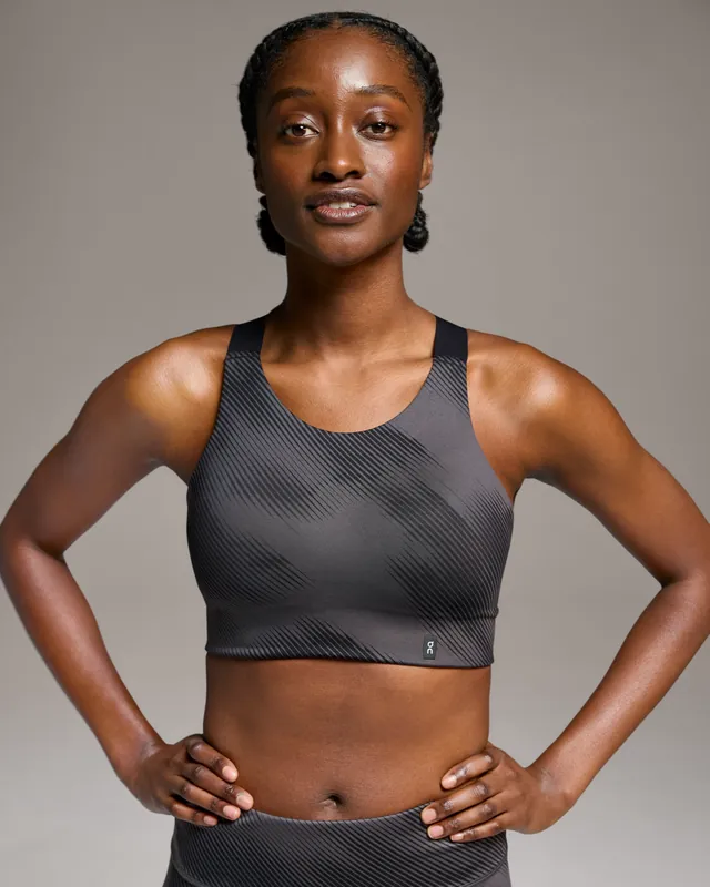 ON Performance Graphic Bra (Černá) - Dámská sportovní podprsenka Endorphin Republic Top Prodej