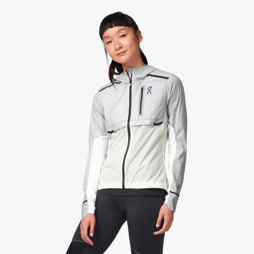 ON Weather Jacket (Šedá) - Dámská běžecká bunda Endorphin Republic Cenová Bomba