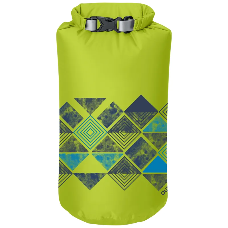 Must-Have OR Graphic Dry Sack 20L Abstract Wrap lemongrass (Zelená) - Outdoorový vak Endorphin Republic