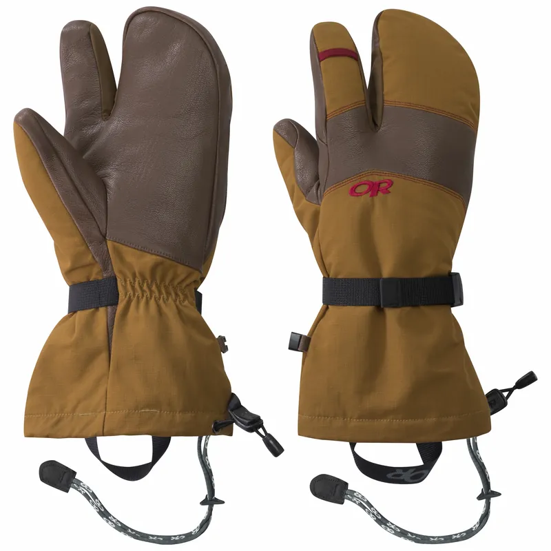 OR Men‘s Highcamp 3-Finger Gloves (Žlutá) - Pánské rukavice Endorphin Republic Super Cena