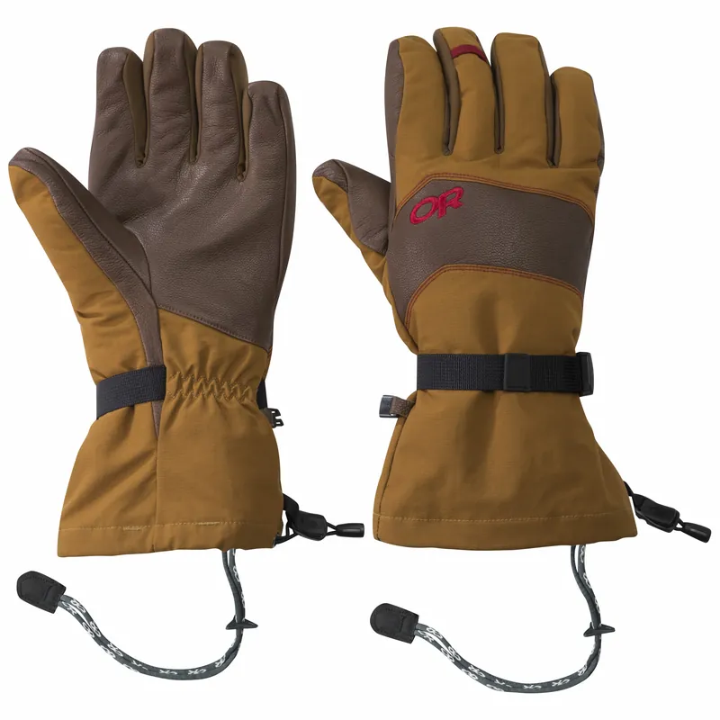 OR Men‘s Highcamp Gloves ochre/carob (Žlutá) - Pánské rukavice Endorphin Republic Koupit Online