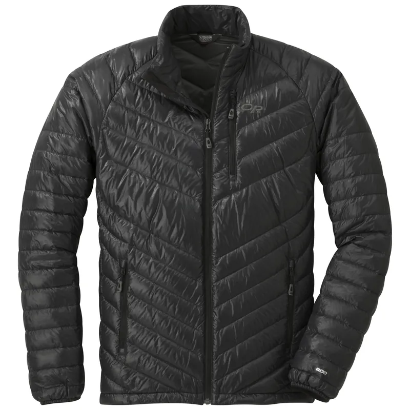 OR Men‘s Illuminate Down Jacket (Černá) - Pánská péřová bunda Endorphin Republic Cenová Bomba
