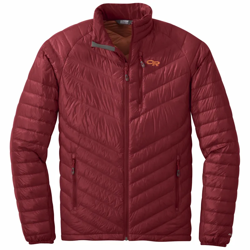 OR Men‘s Illuminate Down Jacket (Oranžová) - Pánská péřová bunda Endorphin Republic Dokud Zásoby Vydrží