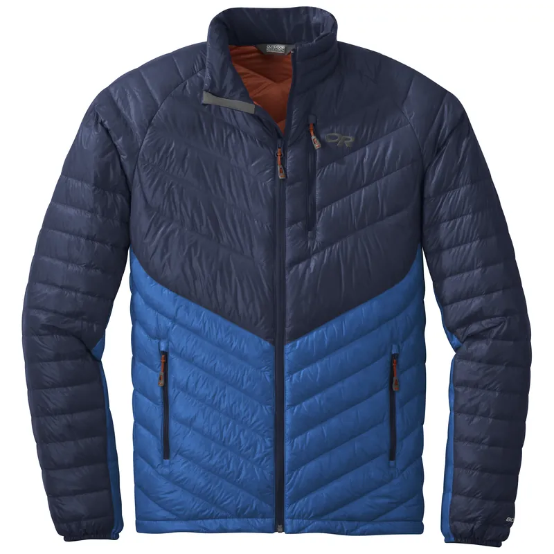 Akční Nabídka OR Men‘s Illuminate Down Jacket (Modrá) - Pánská péřová bunda Endorphin Republic