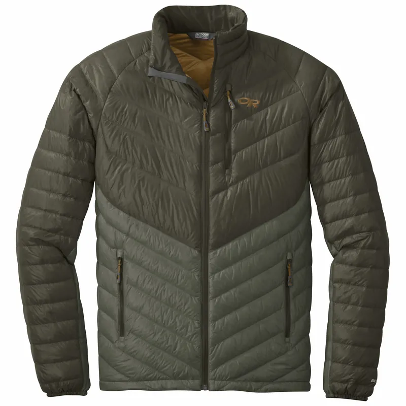 Akční Nabídka OR Men‘s Illuminate Down Jacket (Zelená) - Pánská péřová bunda Endorphin Republic