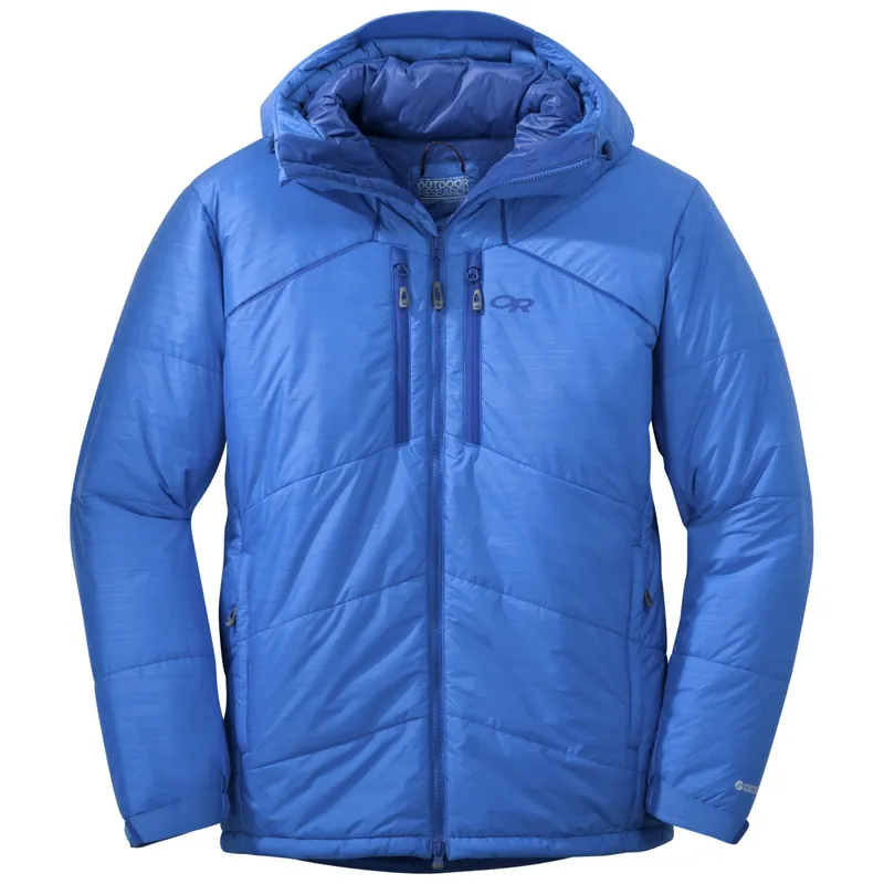 Nová Kolekce Outdoor Research Men‘s Perch Belay Parka (Modrá) - Pánská parka Endorphin Republic