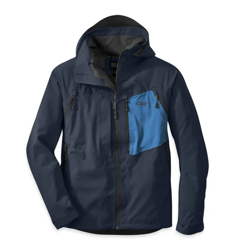 Finální Výprodej Outdoor Research Men‘s White Room Jacket (Tmavě modrá) - Pánská zimní bunda Endorphin Republic
