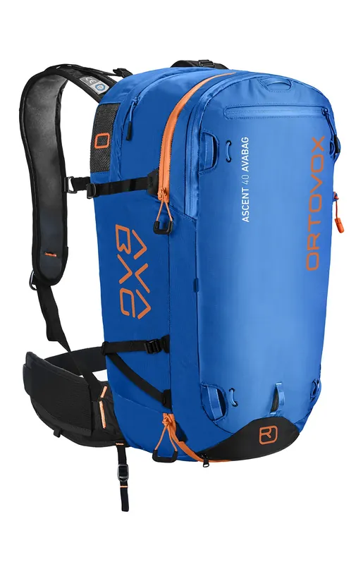 Ortovox Ascent 40 Avabag Kit (Modrá) - Skialp batoh s lavinovým systémem. Endorphin Republic Sleva