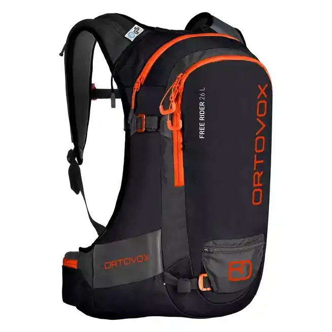 Vrácení Zdarma Ortovox Free Ride 26L (Černá) - Kompaktní všestranný freeridový batoh. Endorphin Republic