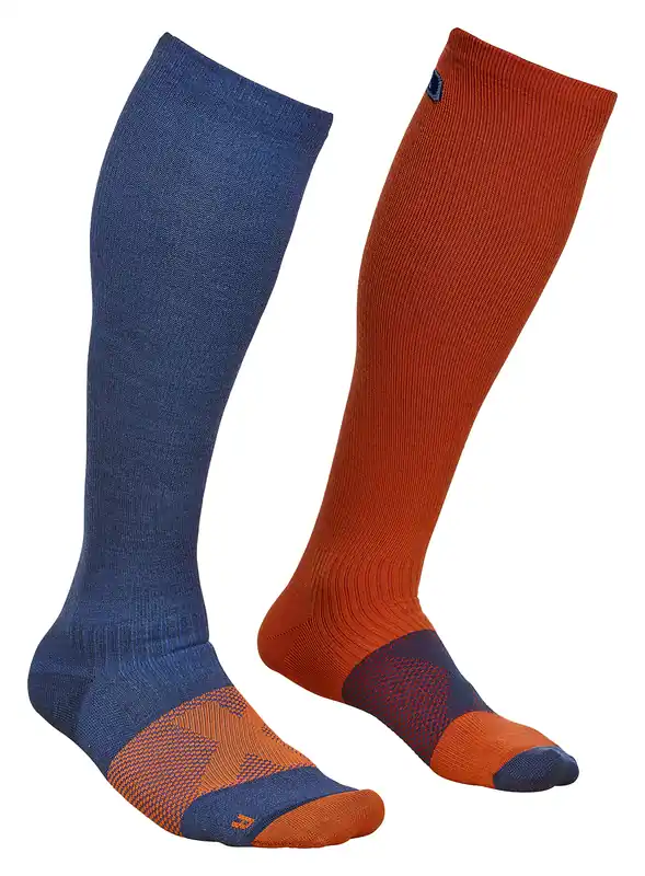 Ihned K Objednání Ortovox Tour Compression (Tmavě modrá) - Ergonomické Pánské funkční podkolenky. Endorphin Republic