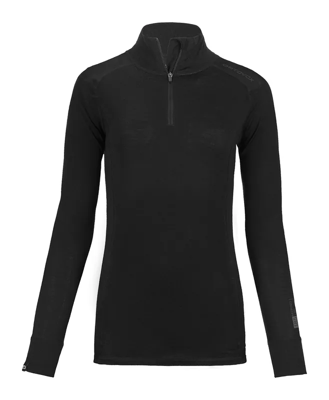 Nakupujte Hned Ortovox W‘s Merino 185 Pure Long (Černá) - Dámské triko s dlouhým rukávem Endorphin Republic