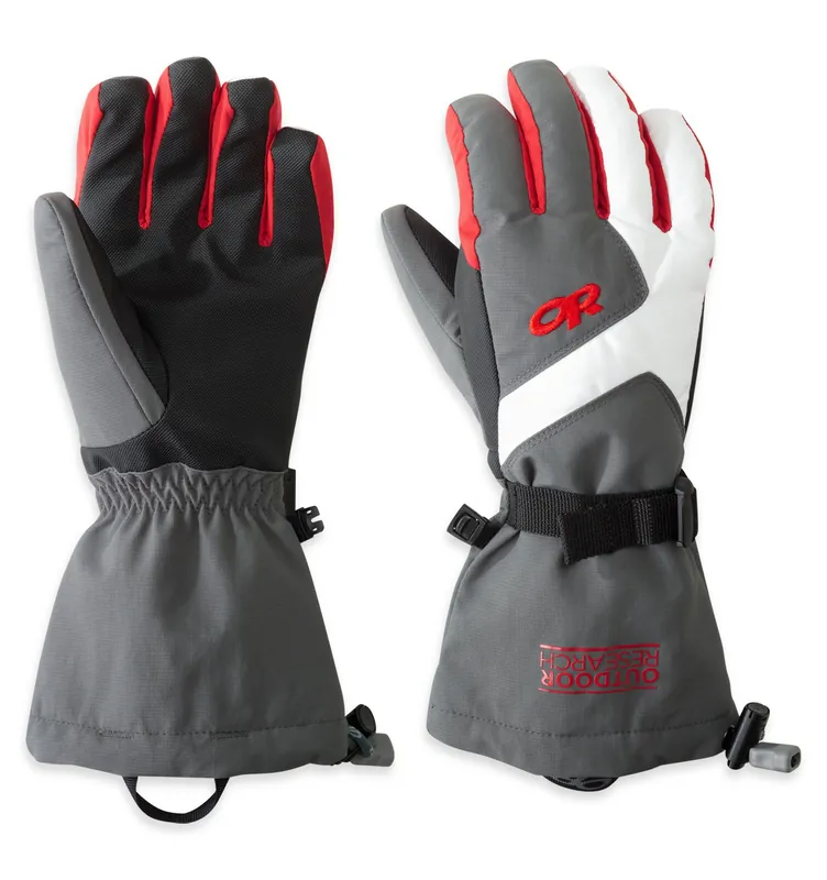 Poslední Šance OR Women‘s Adrenaline Gloves (Šedá) - Dámské lyžařské rukavice Endorphin Republic