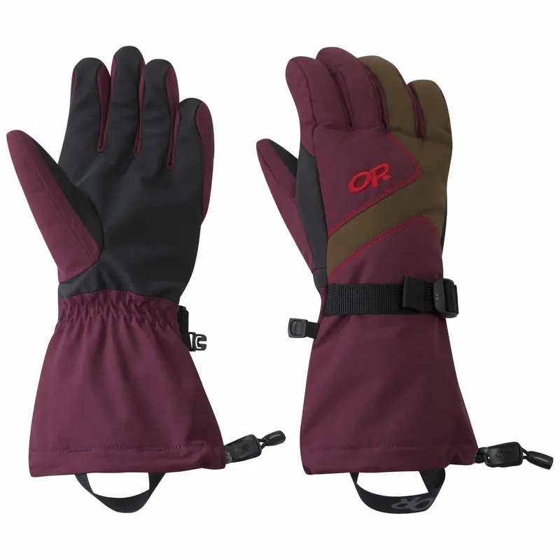 Časově Omezené OR Women‘s Adrenaline Gloves (Šedá) - Dámské lyžařské rukavice Endorphin Republic