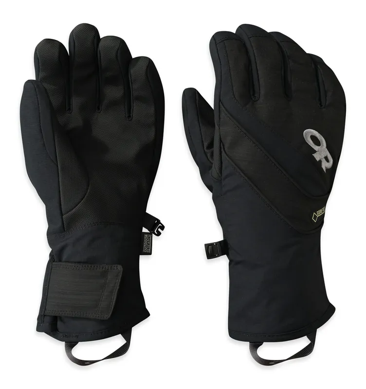 OR Women‘s Centurion Gloves (Černá) - Dámské lyžařské rukavice Endorphin Republic Sleva