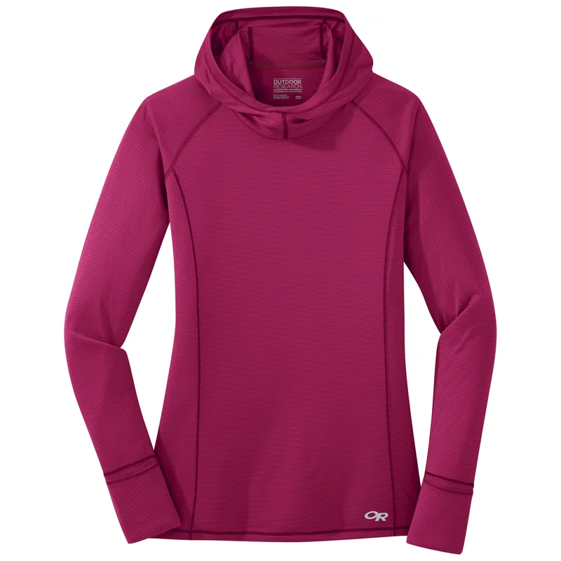 OR Women‘s Echo Hoody (Červená) - Dámská mikina Endorphin Republic Super Cena