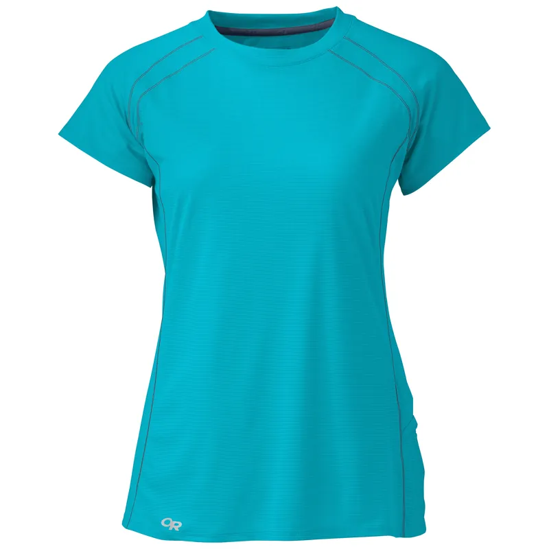 Levný OR Women‘s Echo S/S Tee (Tyrkysová) - Dámské triko s krátkým rukávem Endorphin Republic