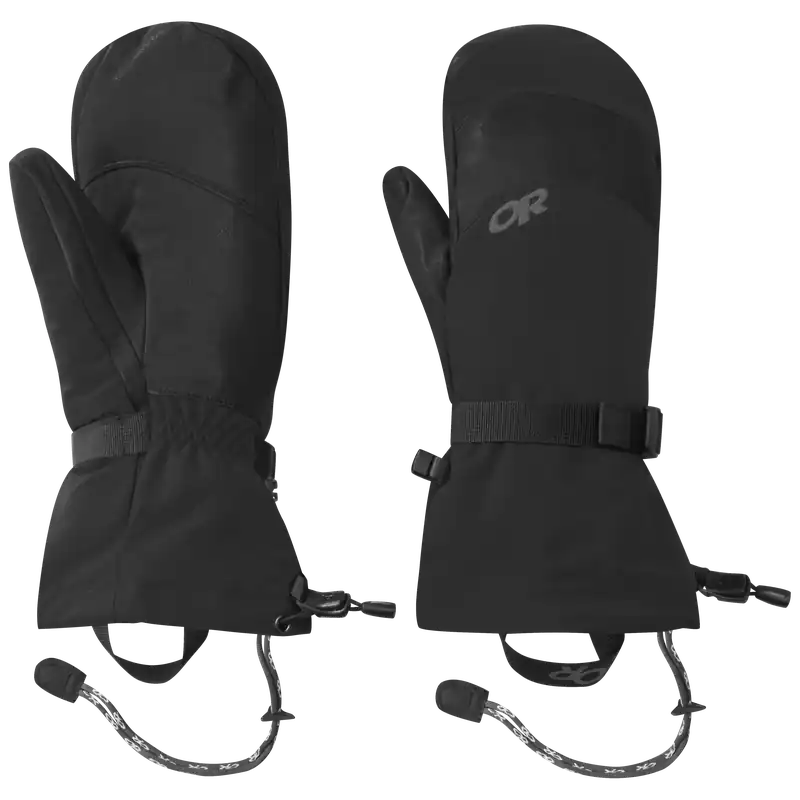 Tovární Cena OR Women‘s Highcamp Mitts wa peac/peac (Černá) - Dámské zimní palčáky Endorphin Republic