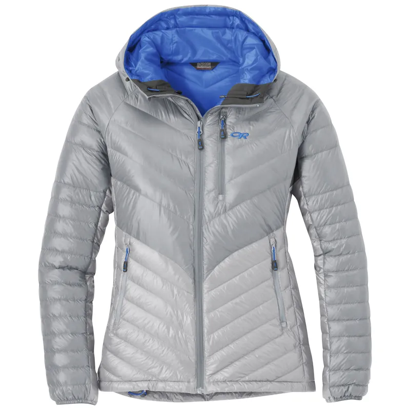 OR Women‘s Illuminate Down Hoody (Šedá) - Dámská péřová bunda Endorphin Republic Víkendová Akce