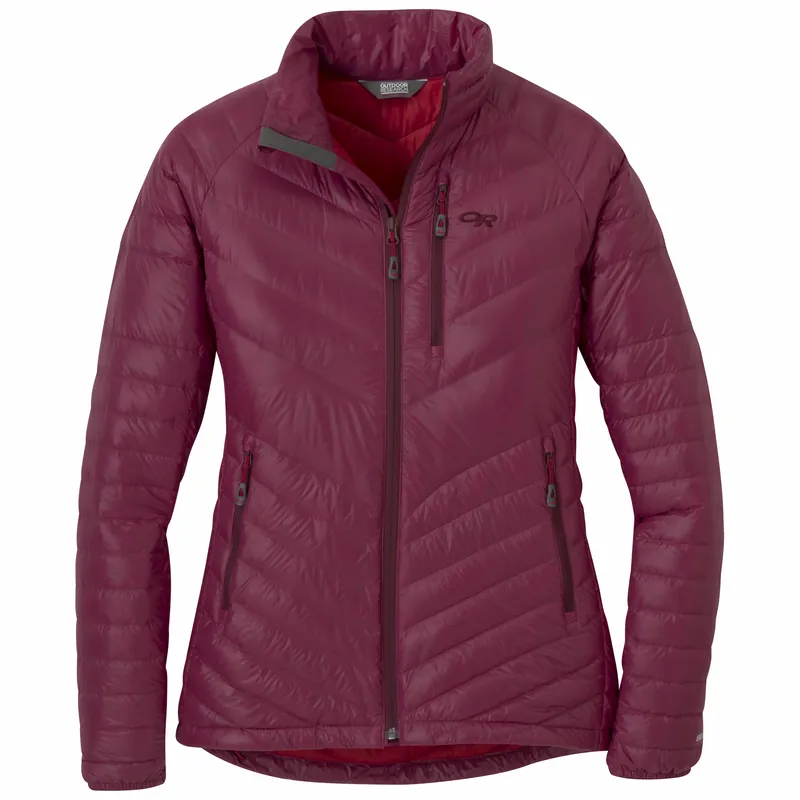 OR Women‘s Illuminate Down Jacket (Červená) - Dámská zimní bunda Endorphin Republic Top Prodej