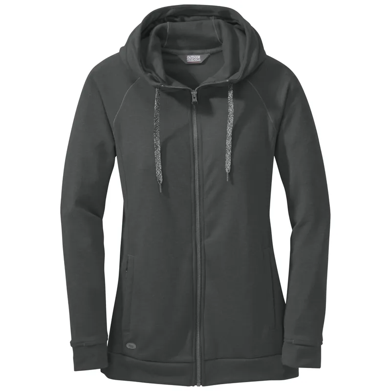 Bezpečná Platba Outdoor Research Women‘s Ozette Full Zip Hoody (Šedá) - Dámská mikina Endorphin Republic