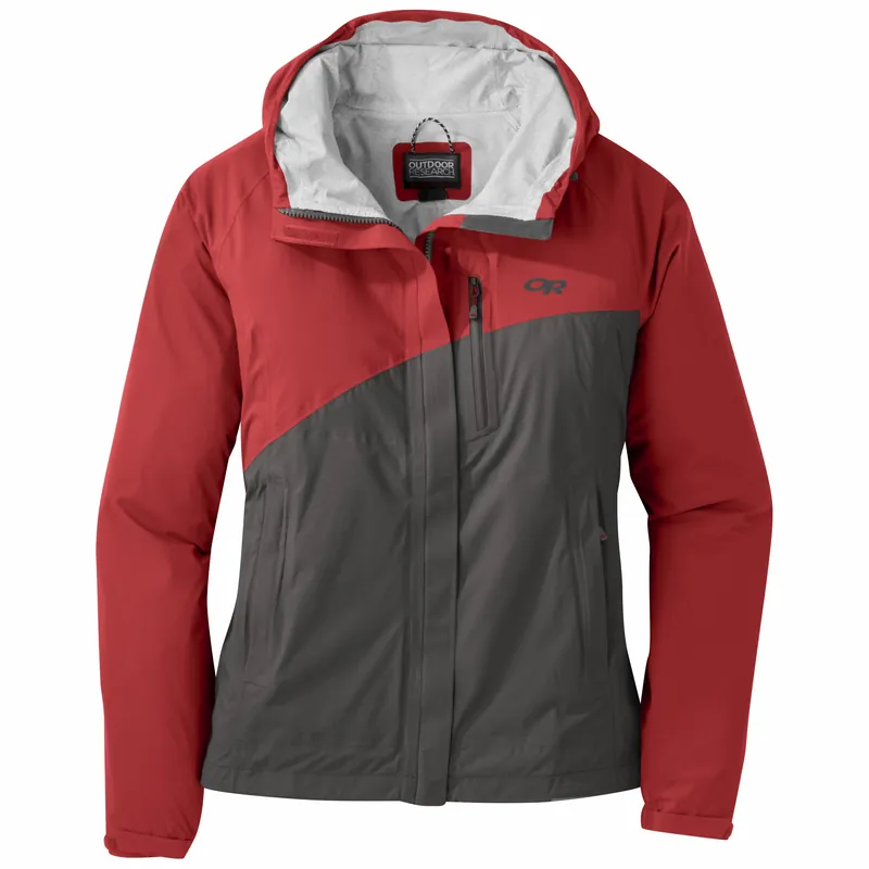 Akční Cena Outdoor Research Women‘s Panorama Point Jacket (Červená) - Dámská bunda Endorphin Republic