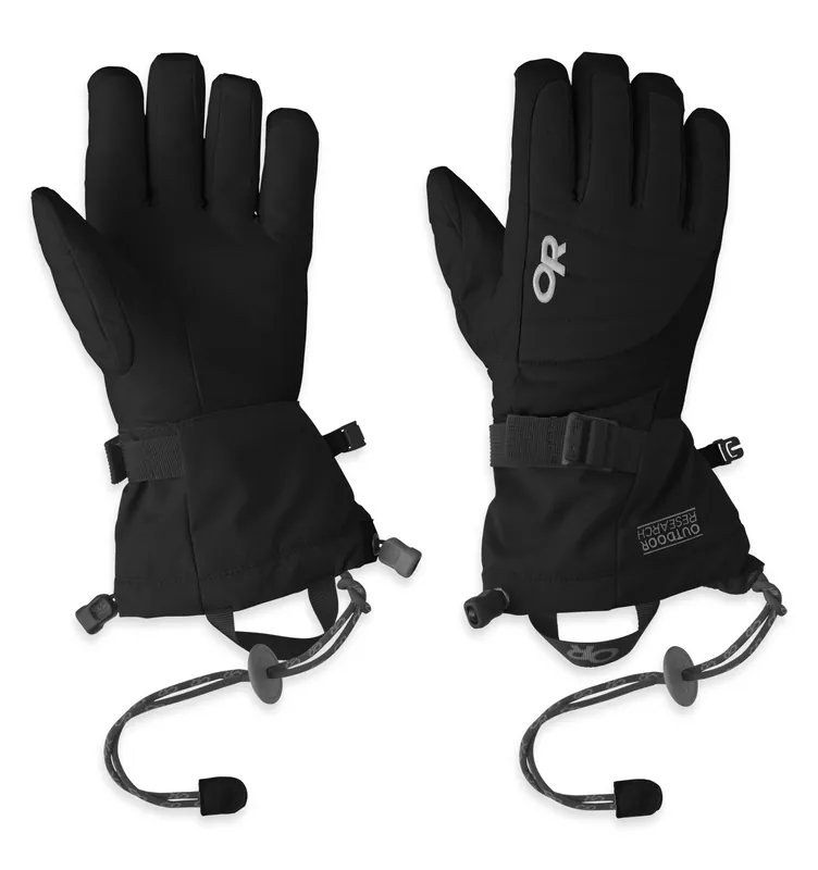 OR Women‘s Revolution Gloves (Černá) - Dámské lyžařské rukavice Endorphin Republic Nová Kolekce