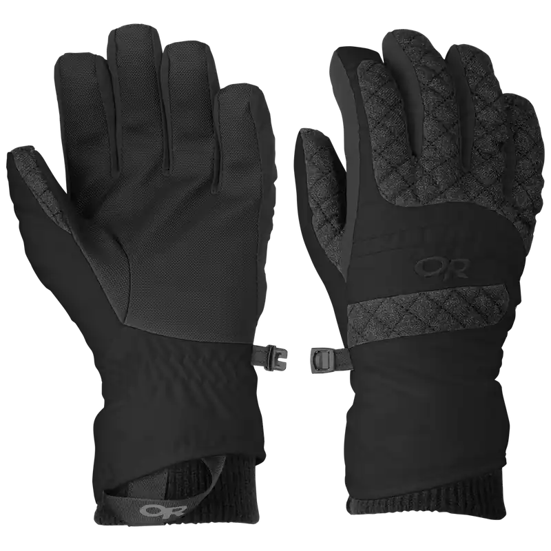 OR Women‘s Riot Gloves (Černá) - Dámské lyžařské rukavice Endorphin Republic Cenová Bomba