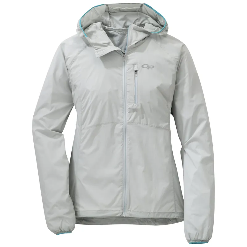 OR Women‘s Tantrum Hooded Jacket (Šedá) - Dámská běžecká bunda s kapucí Endorphin Republic Must-Have