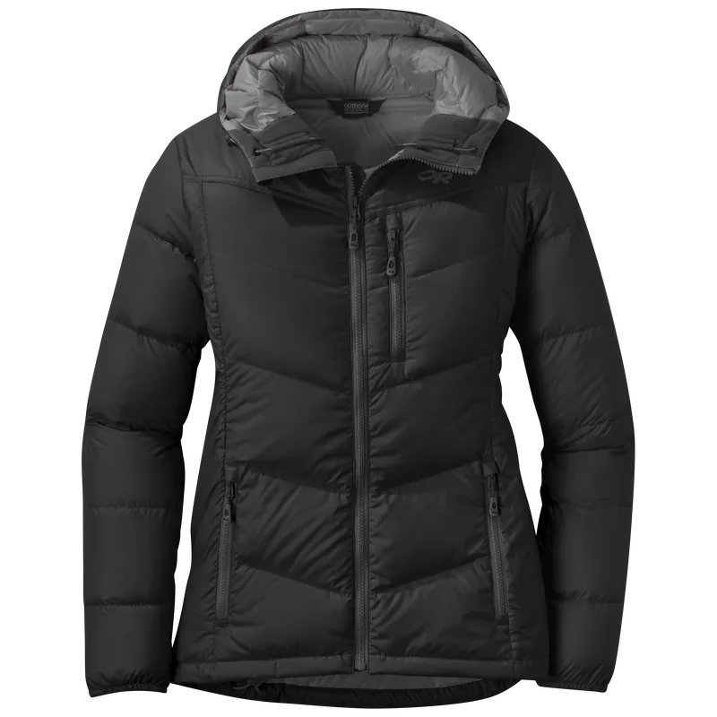 Akční Cena OR Women‘s Transcendent Down Hoody (Černá) - Dámská péřová bunda s kapucí Endorphin Republic