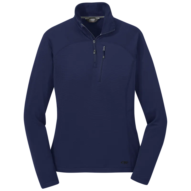 Tovární Cena OR Women‘s Vigor Quarter Zip (Šedá) - Dámská mikina Endorphin Republic