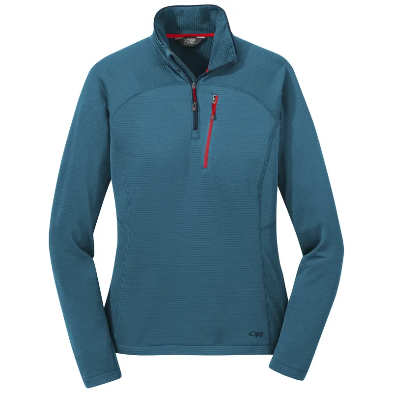 OR Women‘s Vigor Quarter Zip (Modrá) - Dámská mikina Endorphin Republic Akční Nabídka