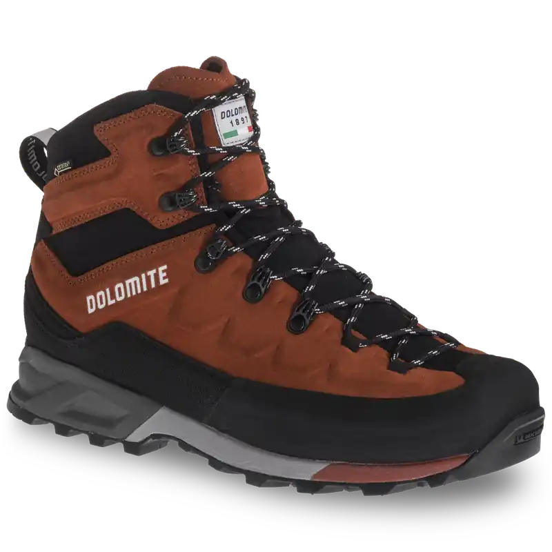 Značkový Dolomite Steinbock GTX (Tmavě červená) - Outdoorová obuv Endorphin Republic