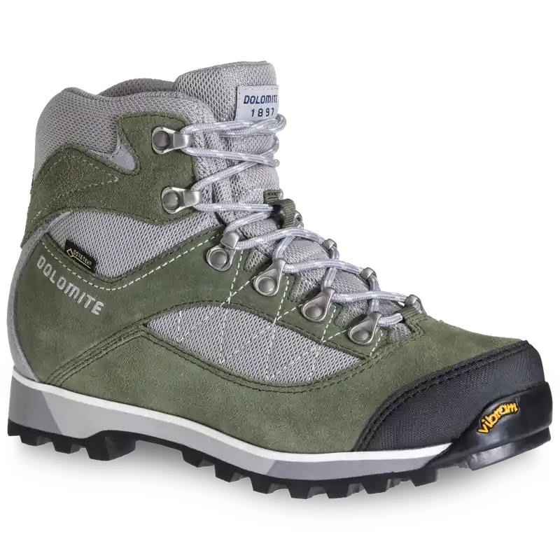Nová Kolekce Dolomite W‘s Zernez GTX (Zelená) - Dámská outdoorová obuv Endorphin Republic