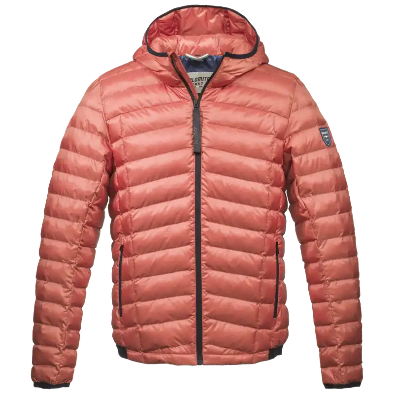 Nízká Cena Dolomite 76 Thermoplume Evo (Červená) - Pánská zimní bunda Endorphin Republic
