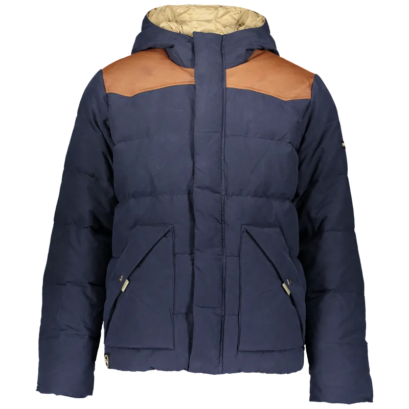 Finální Výprodej Powderhorn Jacket Jackson Shot 7 (Tmavě modrá) - Pánská zimní bunda Endorphin Republic