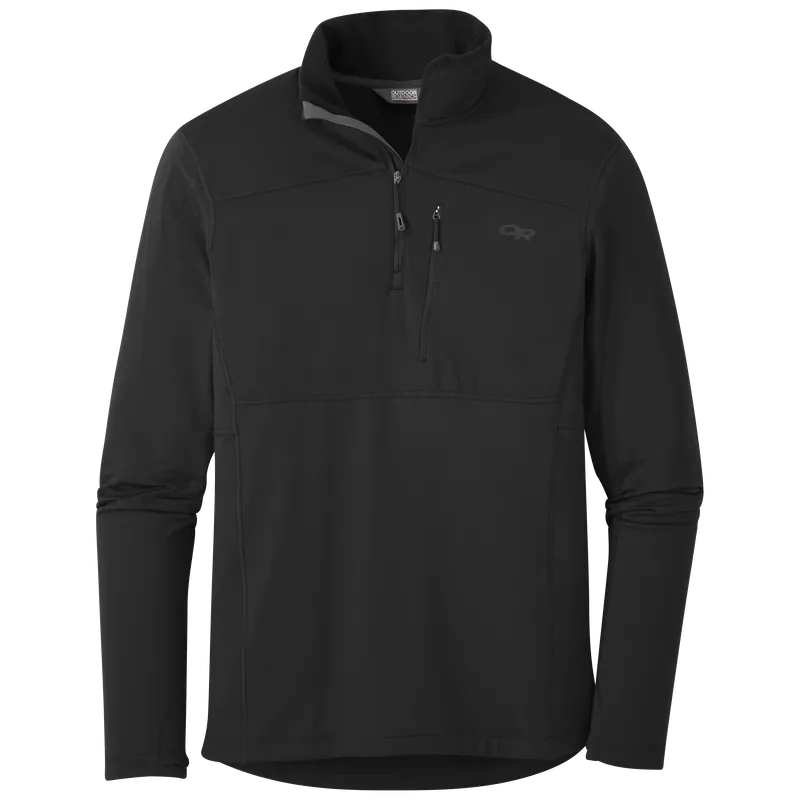 Přímo Od Výrobce Pánská bunda OR Vigor Quarter Zip (Černá) Endorphin Republic