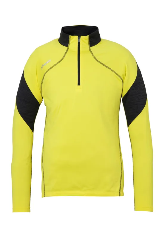 Značkový Phenix Alto 1/2 zip Tee (Žlutá) - Pánská lyžařská mikina Endorphin Republic