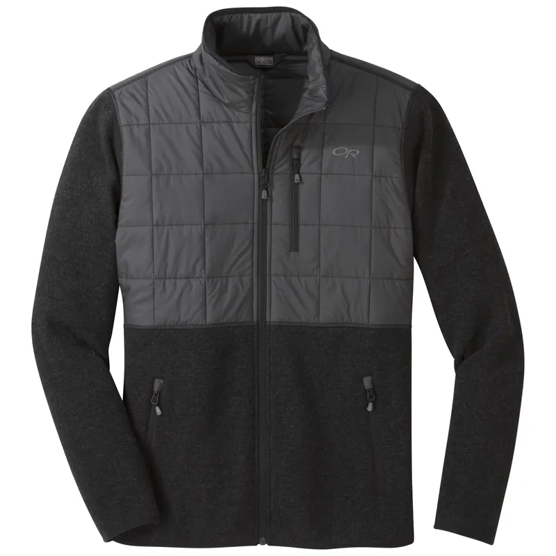 Outdoor Research Men‘s Vashon Hybrid Full-Zip (Černá) - Pánská mikina Endorphin Republic Značkový