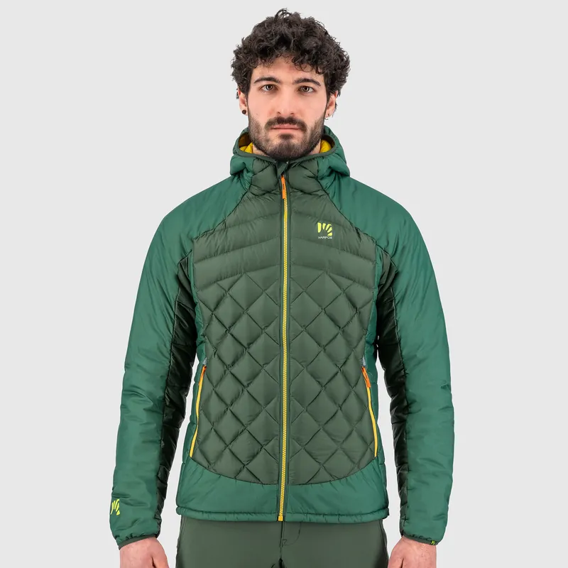 Tovární Cena Karpos LASTEI ACTIVE PLUS JACKET (Zelená) - Pánská skialpová bunda Endorphin Republic