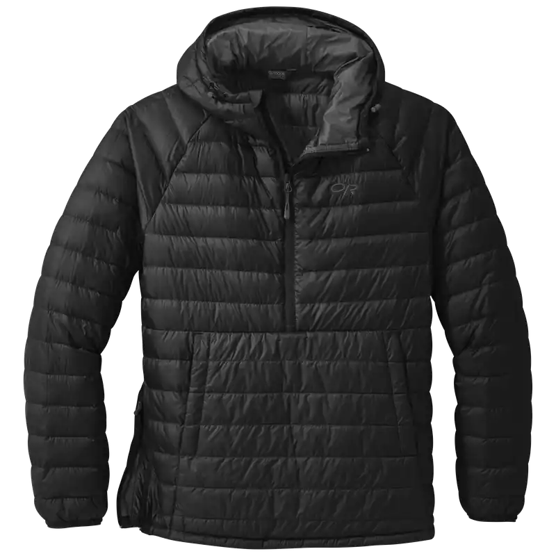 Ověřený Pánská péřová bunda OR Transcendent Pullover (Černá) - Pánská zimní bunda Endorphin Republic