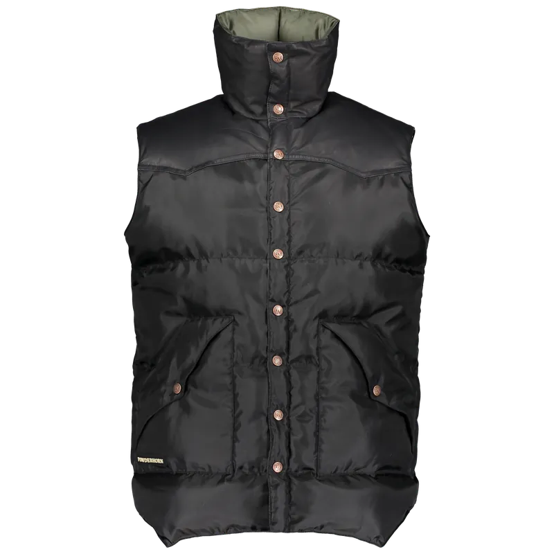 Powderhorn Vest The Original Leather (Černá) - Pánská zimní vesta Endorphin Republic Ověřený