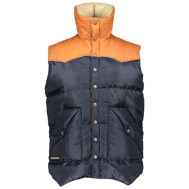 Powderhorn Vest The Original Leather (Modrá) - Pánská zimní vesta Endorphin Republic Víkendová Akce